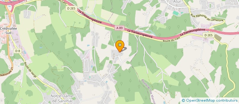 localisation de l'entreprise CDS  SANILHAC