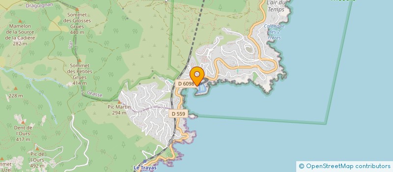 localisation de l'entreprise CDS  THEOULE-SUR-MER