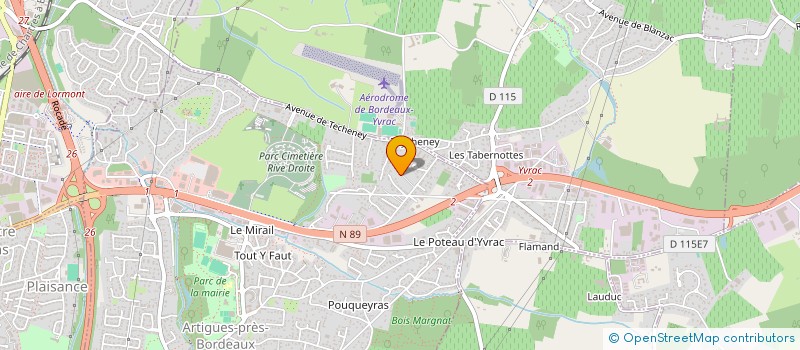 localisation de l'entreprise CDS  ARTIGUES-PRES-BORDEAUX