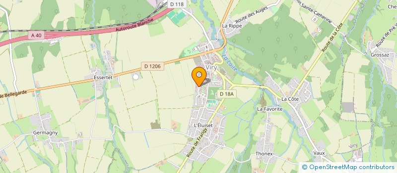 localisation de l'entreprise CDS AUDIT ET CONSEIL  VIRY