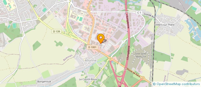 localisation de l'entreprise CDS BEAUVAIS SANTE  BEAUVAIS