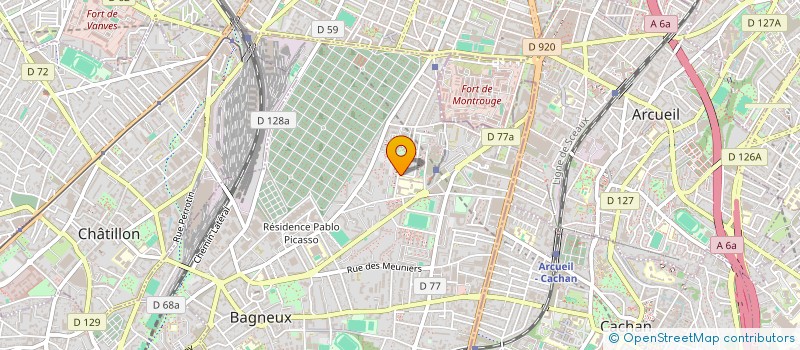 localisation de l'entreprise CDS CAISSE DE SOLIDARITE à BAGNEUX