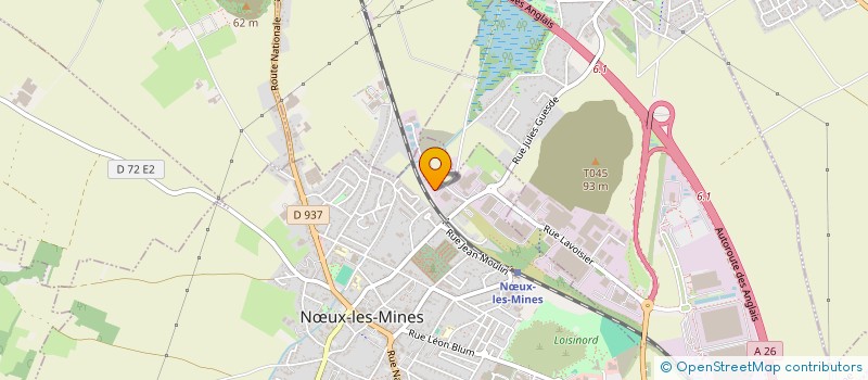 localisation de l'entreprise CDS DIFFUSION  NUX-LES-MINES