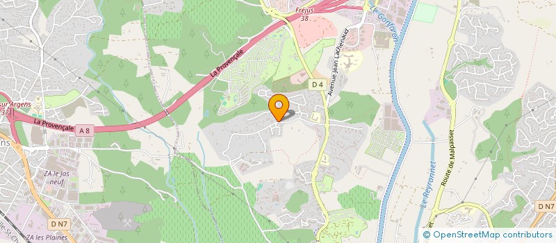 localisation de l'entreprise CDS ET ESPACES VERTS à FREJUS