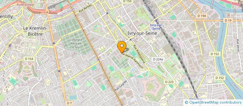 localisation de l'entreprise CDS EUROPE à IVRY-SUR-SEINE