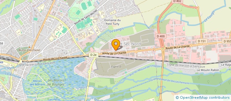 localisation de l'entreprise CDS FARADAY à BOURGES