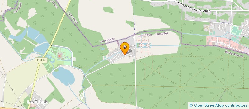 localisation de l'entreprise CDS FRANCE  LUZARCHES