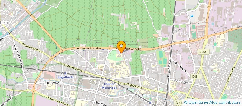 localisation de l'entreprise CDS IMMO  COLMAR