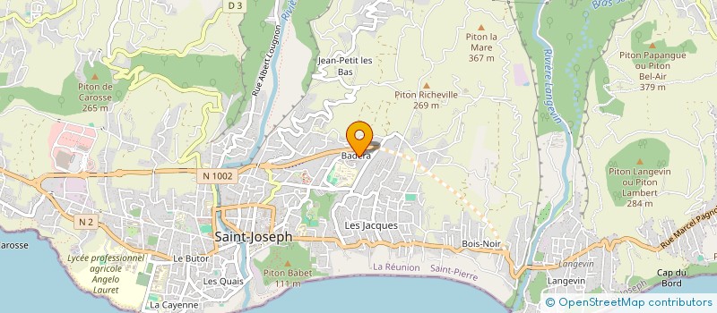 localisation de l'entreprise CDS LITTLE MARKET  SAINT-JOSEPH