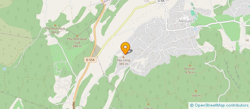 localisation de l'entreprise CDS-SUPPORT  NEOULES