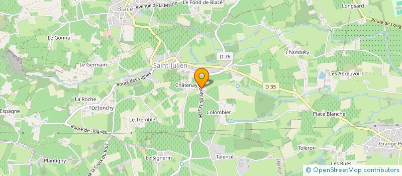 localisation de l'entreprise CDS THERAPIES  SAINT-JULIEN