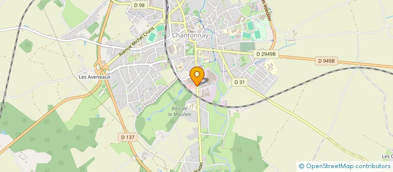 localisation de l'entreprise CDSAC  CHANTONNAY