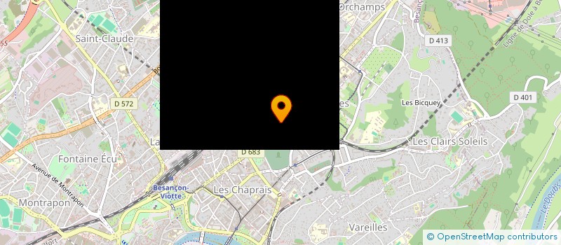 localisation de l'entreprise CDSE ROUZE à BESANCON