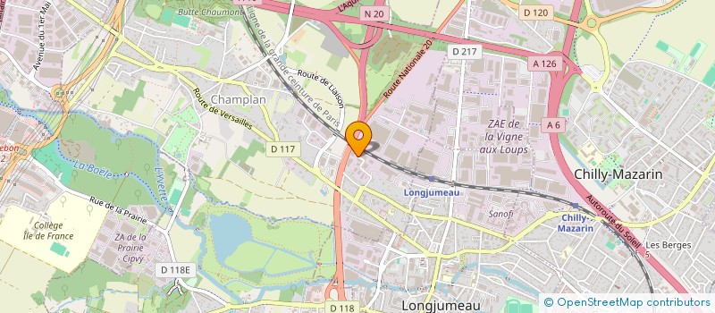 localisation de l'entreprise CDSI à CHAMPLAN