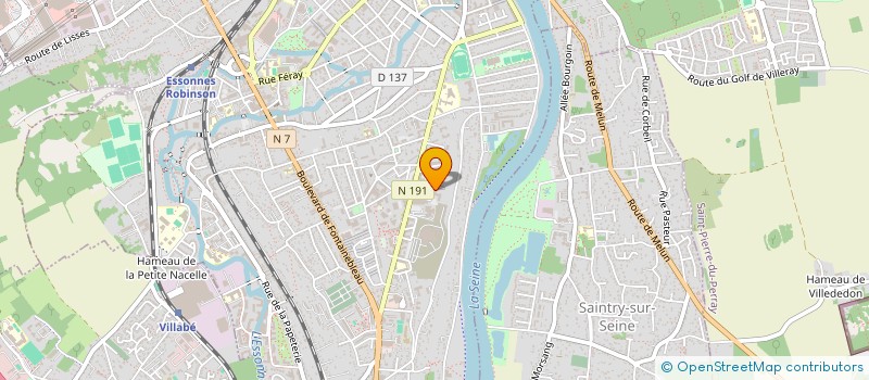 localisation de l'entreprise CDSX POE à CORBEIL-ESSONNES