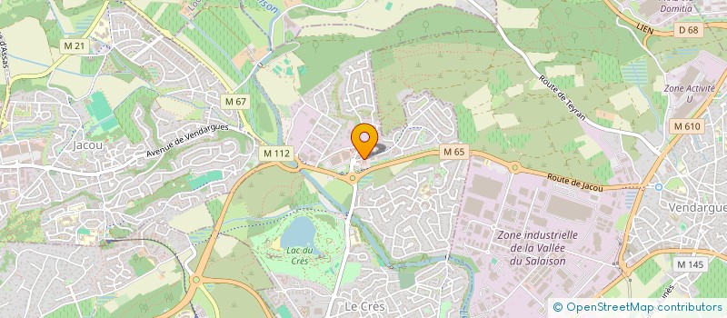 localisation de l'entreprise CDT 34 à LE CRES