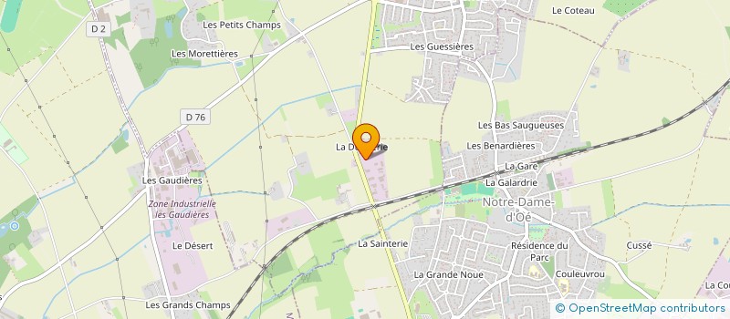 localisation de l'entreprise CDT à CHANCEAUX-SUR-CHOISILLE