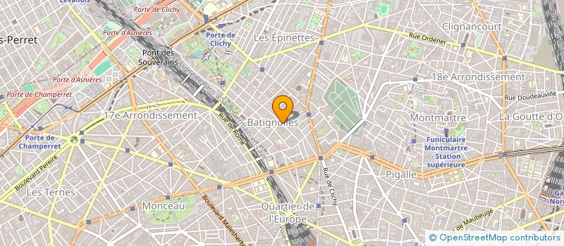 localisation de l'entreprise CDT  PARIS