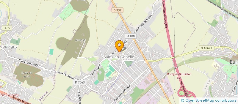 localisation de l'entreprise CDT GROUP  SAINS-EN-GOHELLE