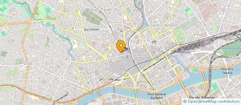 localisation de l'entreprise CDT MAISON DES PYRENEES NANTES à NANTES