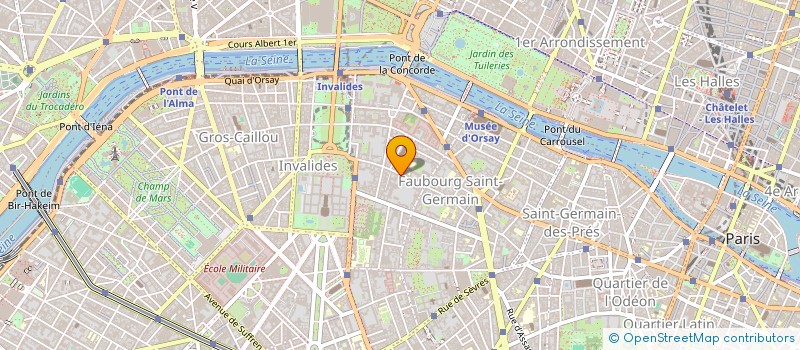 localisation de l'entreprise CDT PARTNERS à PARIS