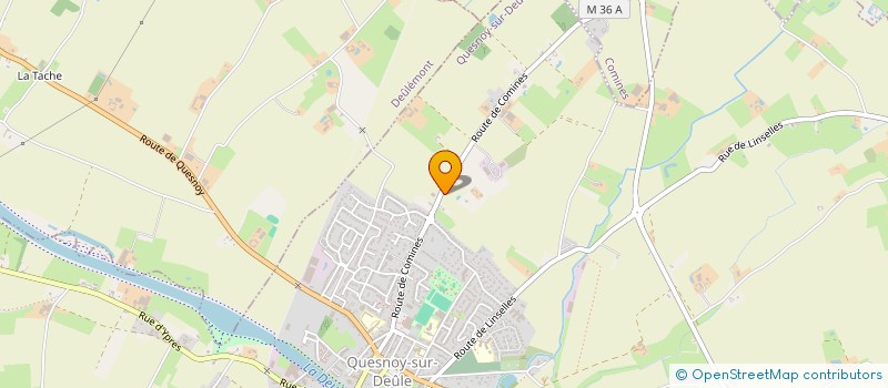 localisation de l'entreprise CDTC JOLY  QUESNOY-SUR-DEULE