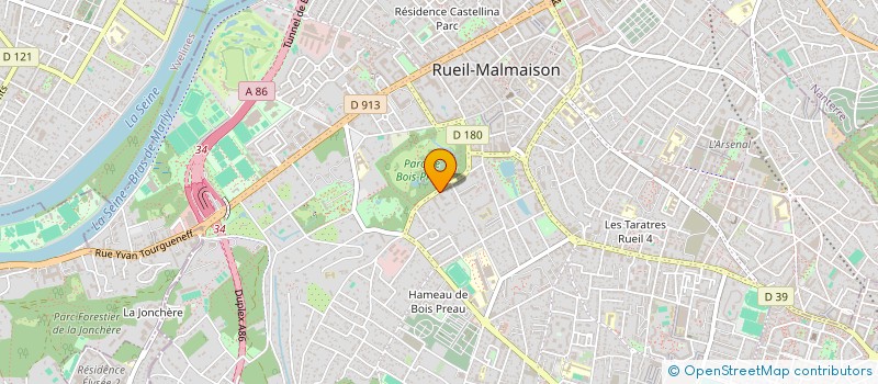 localisation de l'entreprise CDTECH à RUEIL-MALMAISON