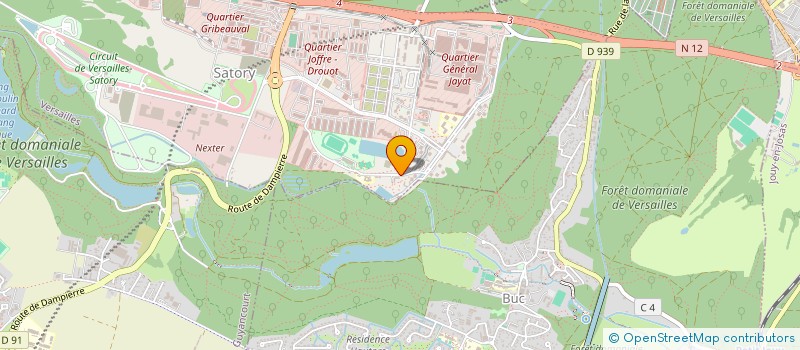 localisation de l'entreprise CDTJ  LA CRAU