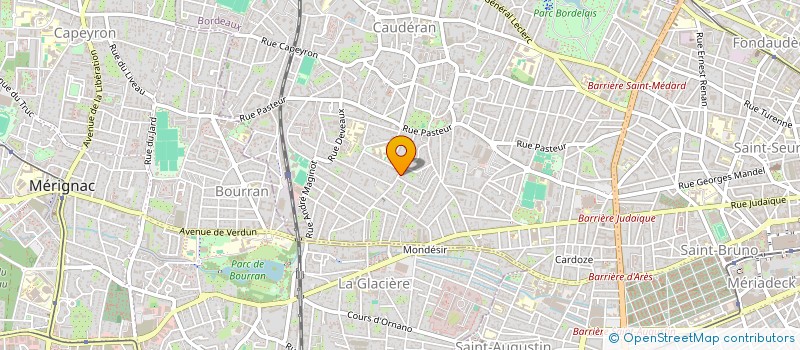 localisation de l'entreprise CDTP à BORDEAUX