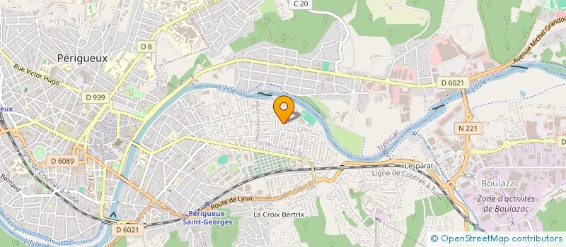 localisation de l'entreprise CDV  TRELISSAC