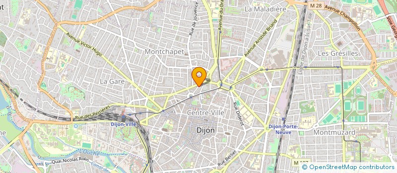 localisation de l'entreprise CDV à DIJON