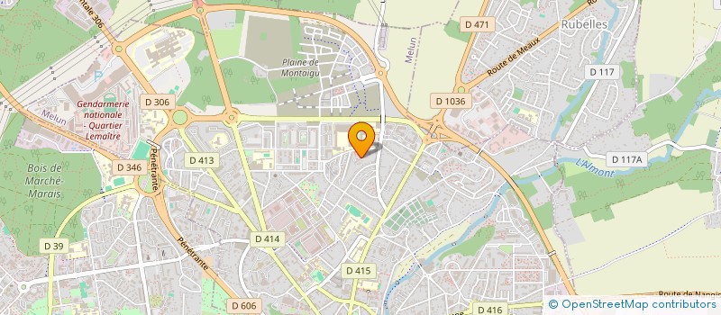 localisation de l'entreprise CDV FRANCE à MELUN