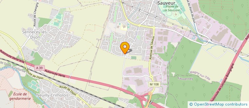 localisation de l'entreprise CDV IMMO 77  LIEUSAINT