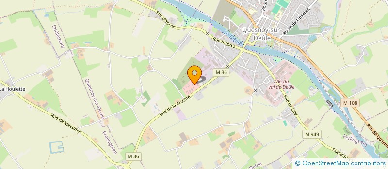 localisation de l'entreprise CDV RENOV-HABITAT  HAVERSKERQUE