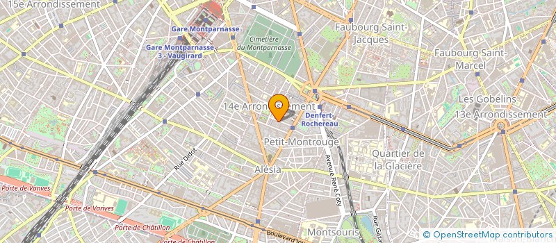 localisation de l'entreprise CDV SPORT à PARIS