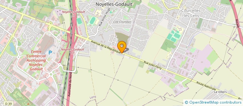 localisation de l'entreprise CDVL  NOYELLES-GODAULT