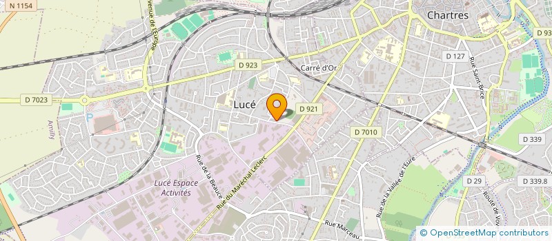 localisation de l'entreprise CDZ à LUCE