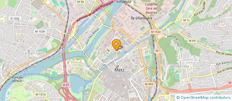 localisation de l'entreprise CE 05  METZ