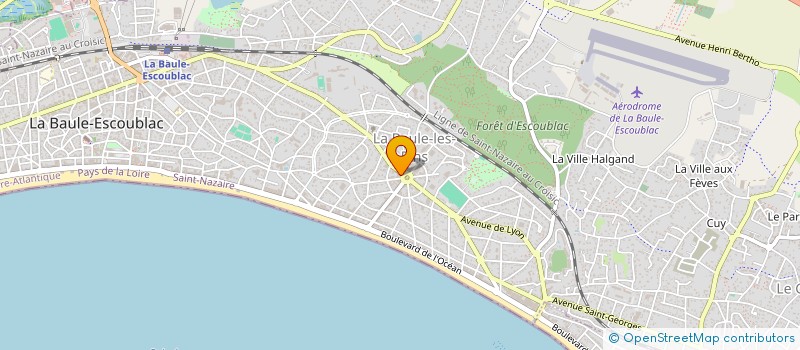 localisation de l'entreprise CE 44 RENOVATIONS à LA BAULE-ESCOUBLAC