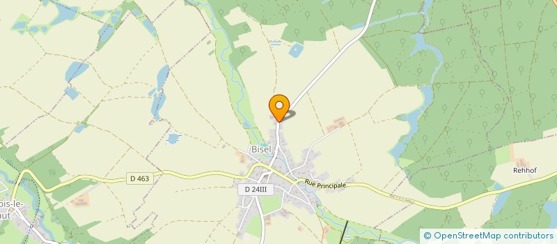 localisation de l'entreprise CE  BISEL