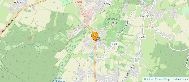 localisation de l'entreprise CE à LOISIN