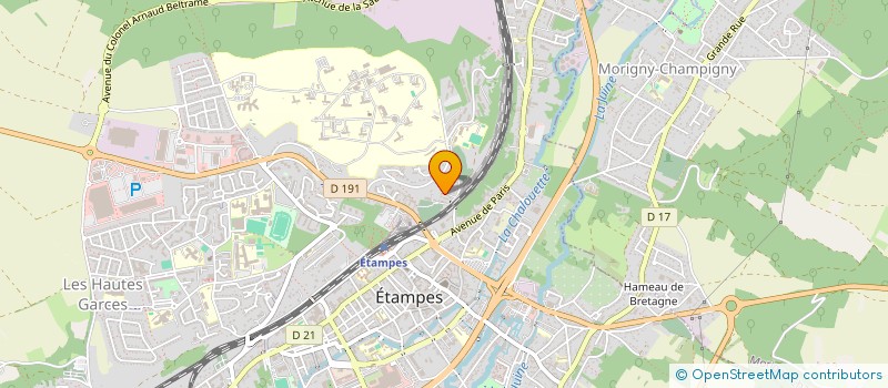 localisation de l'entreprise CE-ABREU NETTOYAGE à ETAMPES
