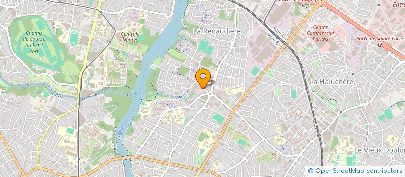 localisation de l'entreprise CE ALCATEL ANSWARE BREST à NANTES