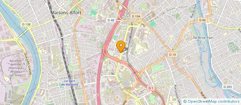 localisation de l'entreprise CE APOGEI 94 à CRETEIL
