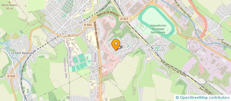 localisation de l'entreprise CE BEREX à DIEPPE