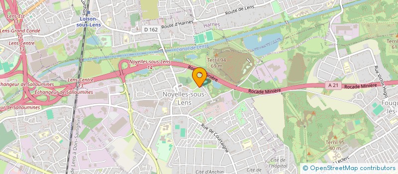 localisation de l'entreprise CE BOLLAERT  NOYELLES-SOUS-LENS