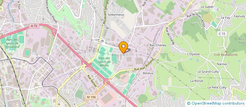 localisation de l'entreprise CE CASINO MOLINA  SAINT-ETIENNE