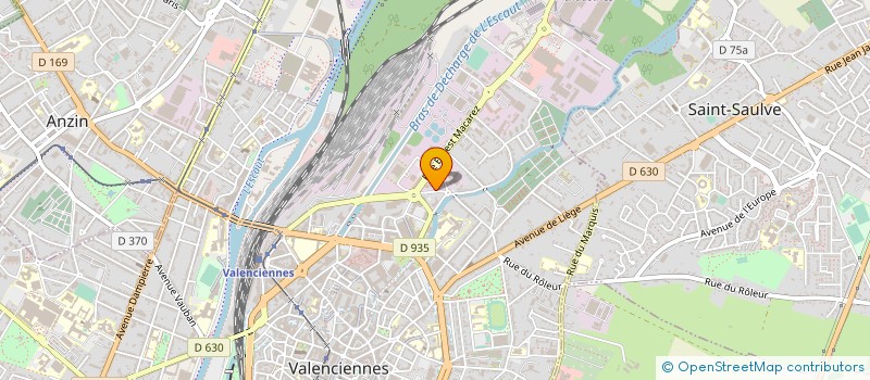 localisation de l'entreprise CE CITROEN DE VALENCIENNES à VALENCIENNES