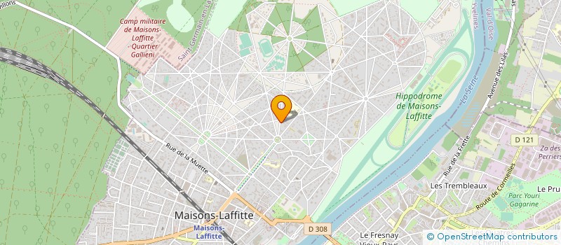 localisation de l'entreprise CE COMME  MAISONS-LAFFITTE