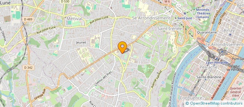 localisation de l'entreprise CE CONSULTING à SAINTE-FOY-LES-LYON